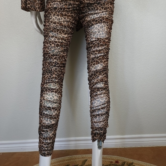 The Obsessed Collection Leopard Print Two Piece Set Lingerie Size S - Picture 11 of 14